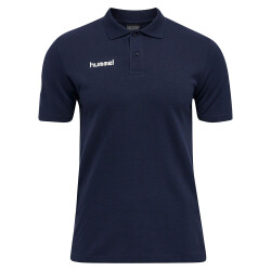 hummel GO Baumwoll Poloshirt Herren marine M