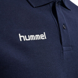hummel GO Baumwoll Poloshirt Herren marine M