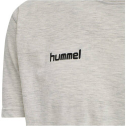 hummel GO Baumwoll T-Shirt Herren egret melange S