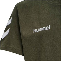 hummel GO Baumwoll T-Shirt Kinder grape leaf 176