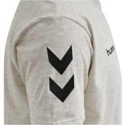 hummel GO Baumwoll T-Shirt Kinder egret melange 176