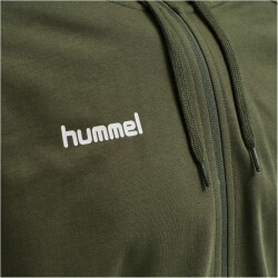 hummel GO Baumwoll Kapuzenjacke Herren grape leaf S