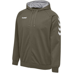 hummel GO Baumwoll Kapuzenjacke Kinder grape leaf 116