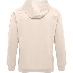 hummel GO Baumwoll Kapuzenjacke Kinder egret melange 116