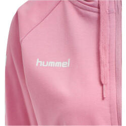 hummel GO Baumwoll Kapuzenjacke Damen cotton candy XS