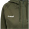 hummel GO Baumwoll Kapuzenjacke Damen grape leaf XS