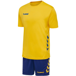 hummel Promo Duo Trikotset sports yellow/true blue L