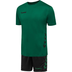 hummel Promo Duo Trikotset Kinder evergreen/black 176