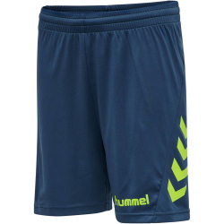 hummel Promo Duo Trikotset Kinder lime punch/dark denim 164