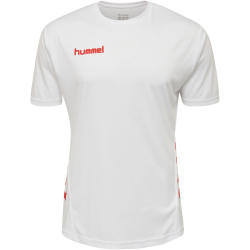 hummel Promo Duo Trikotset Kinder white/true red 116