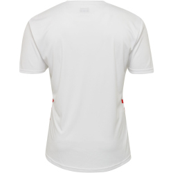 hummel Promo Duo Trikotset Kinder white/true red 152
