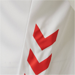 hummel Promo Duo Trikotset Kinder white/true red 164