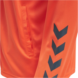 hummel Promo Poly Trainingsanzug Herren nasturtion/ombre blue L