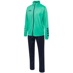 hummel Promo Poly Trainingsanzug Herren atlantis/marine XL