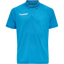 hummel Promo Poloshirt Kinder diva blue 140