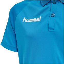hummel Promo Poloshirt Kinder diva blue 140