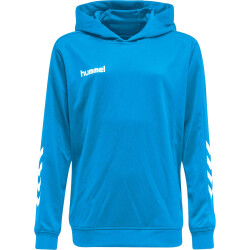 hummel Promo Poly Hoodie Herren diva blue S