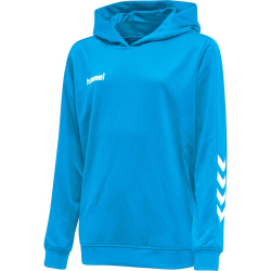 hummel Promo Poly Hoodie Herren diva blue L