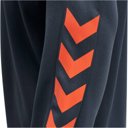 hummel Promo Poly Hoodie Herren ombre blue/nasturtium S