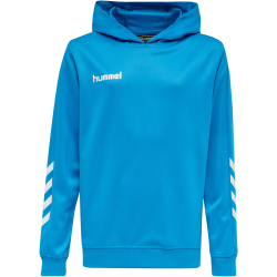 hummel Promo Poly Hoodie Kinder diva blue 164