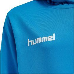 hummel Promo Poly Hoodie Kinder diva blue 164