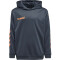 hummel Promo Poly Hoodie Kinder ombre blue/nasturtium 116