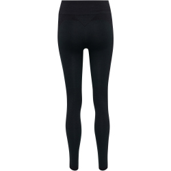 hummel hmlCLEA Seamless Mid-Waist Leggings Damen black melange L