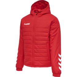 hummel Promo Bench Winterjacke Herren true red L