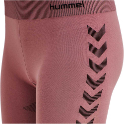hummel First Seamless kurze Tights Damen dusty rose XS/S