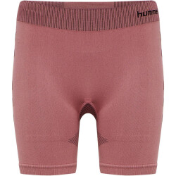 hummel First Seamless kurze Tights Damen dusty rose M/L