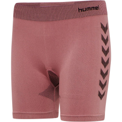 hummel First Seamless kurze Tights Damen dusty rose XL/XXL