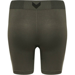 hummel First Seamless kurze Tights Damen grape leaf XL/XXL