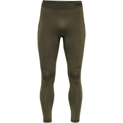 hummel First Seamless lange Tights Herren grape leaf XS/S