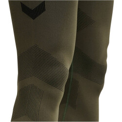hummel First Seamless lange Tights Herren grape leaf XS/S