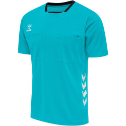 hummel Chevron kurzarm Schiedsrichtertrikot Herren scuba...