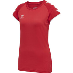 hummel Core Volleyball Stretch T-Shirt Damen true red S