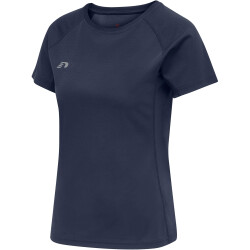 newline Core Laufshirt kurzarm Damen black iris XS