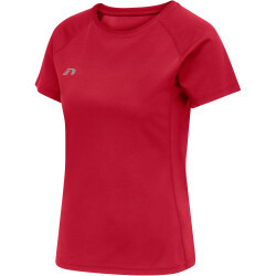 newline Core Laufshirt kurzarm Damen tango red XS