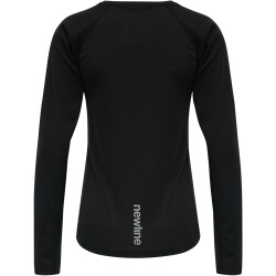 newline Core Laufshirt langarm Damen black L