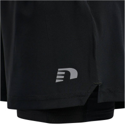 newline Core 2in1 Laufshorts Damen black XS