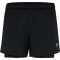 newline Core 2in1 Laufshorts Damen black XS
