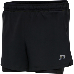 newline Core 2in1 Laufshorts Damen black M