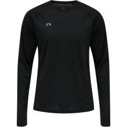 newline Core Laufshirt langarm black S