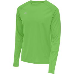 newline Core Laufshirt langarm green flash L