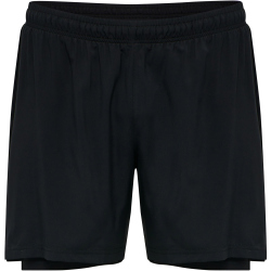 newline Core 2in1 Laufshorts black S