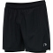 newline Core 2in1 Laufshorts black S