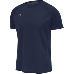 newline Core Laufshirt kurzarm Kinder black iris 128