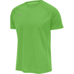 newline Core Laufshirt kurzarm Kinder green flash 128
