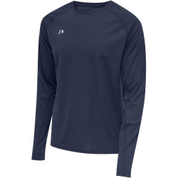 newline Core Laufshirt langarm Kinder black iris 128