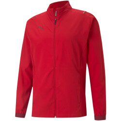 PUMA teamCUP Sideline Präsentationsjacke chili...